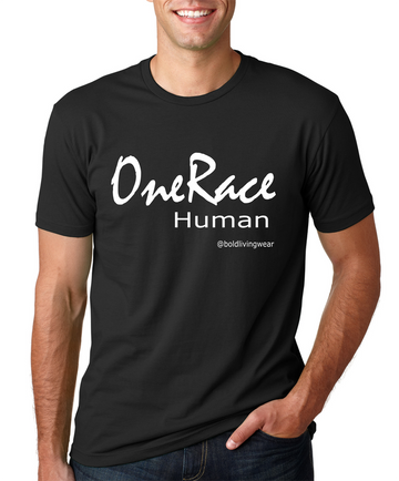 One Race Human In Black